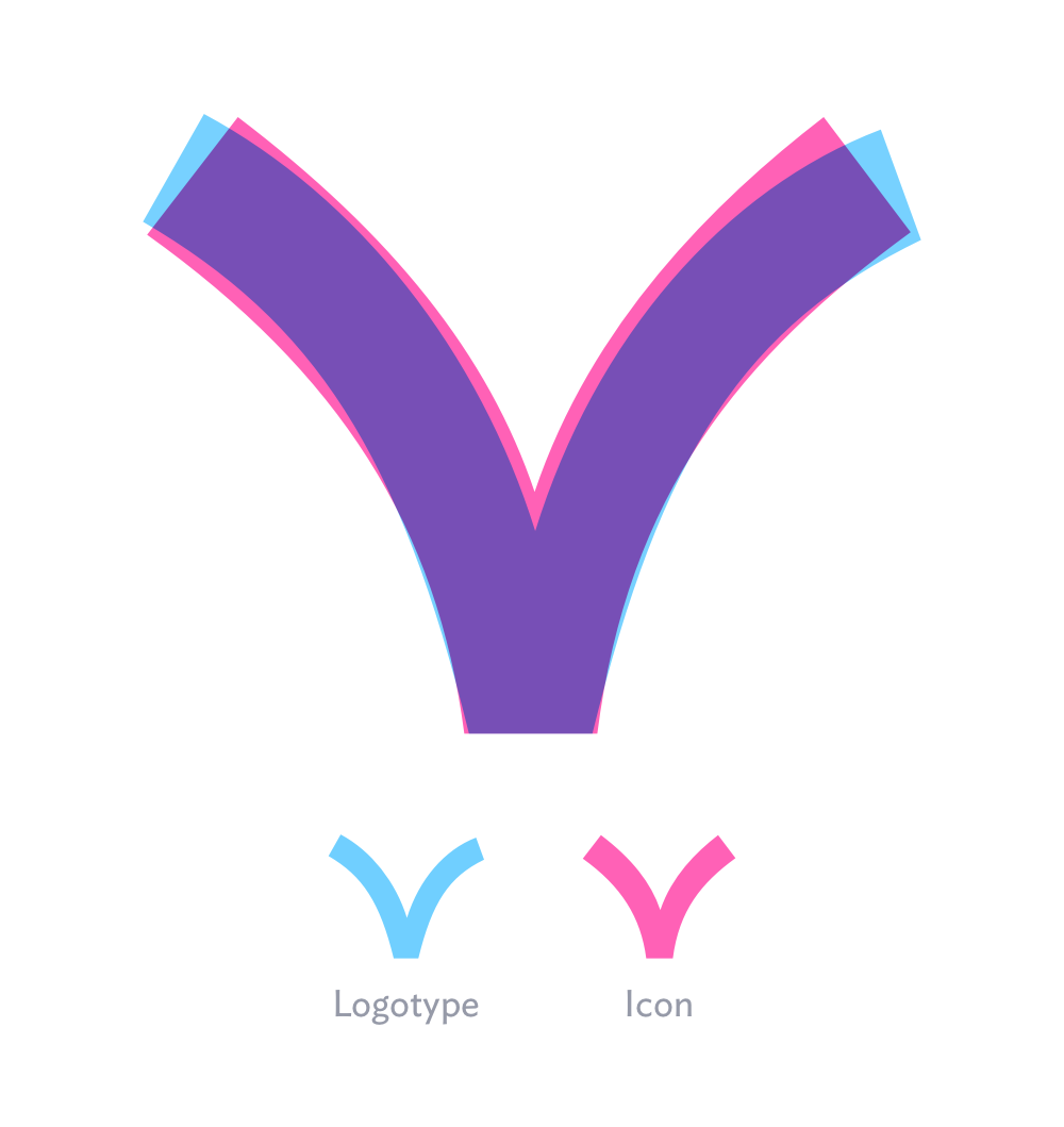 Valora Letter v Comparison: Logotype vs. Icon